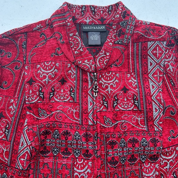 Size Large Molly & Max Red Jacket - Picture 8 of 9